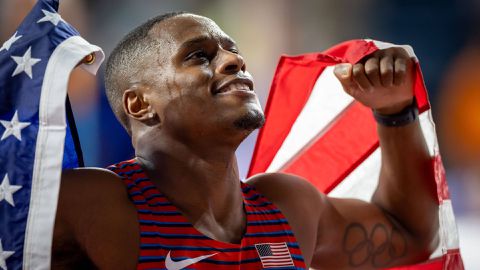 Christian Coleman's confidence soars despite Kenny Bednarek upset in Miramar Invitational