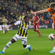 Bright Osayi Samuel (21) of Fenerbahce and Baris Alper Yilmaz of Galatasaray during the Turkish Super League Derby match between Fenerbahce and Galatasaray || Image credit: Imago