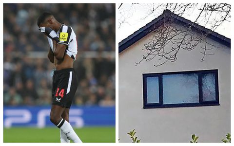 Newcastle star Alexander Isak’s mansion attacked by gang of robbers