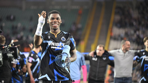 'Next Ndidi' Onyedika the unlikely hero, as he scores brace to help Club Brugge beat Anderlecht
