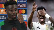 He can survive anything - Bukayo Saka praises Vini Jr ahead of Arsenal vs Real Madrid