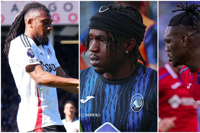Naija Stars Abroad Alex Iwobi (left), Ademola Lookman (middle) and Chrisantus Uche (right).