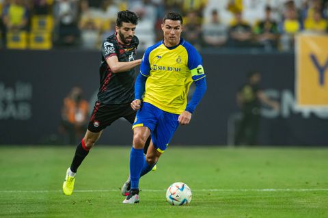 Cristiano Ronaldo in action for Al Nassr