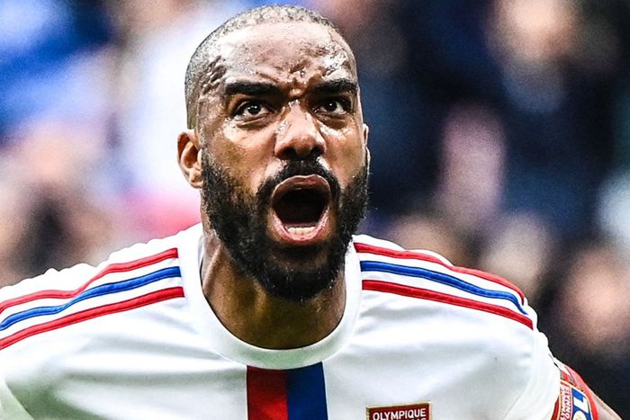 Alexandre Lacazette of Lyon