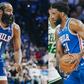 James Harden comes up clutch as Philadelphia 76ers tie series against Boston Celtics