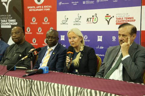 ITTF President pledges support for table tennis in Africa