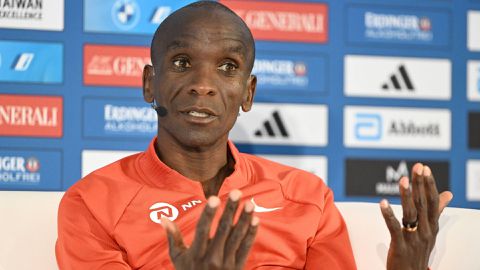 Eliud Kipchoge breaks silence on accusations about Kiptum's death & ensuing social media attacks