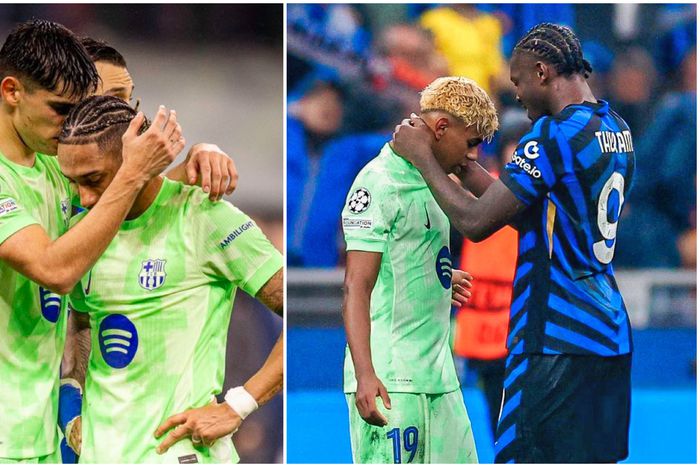 Inter vs Barcelona Champions League classic.