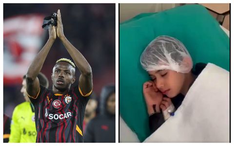 ‘Take my kidney’- Galatasaray fan makes extraordinary offer to Osimhen after coming out of a successful surgery