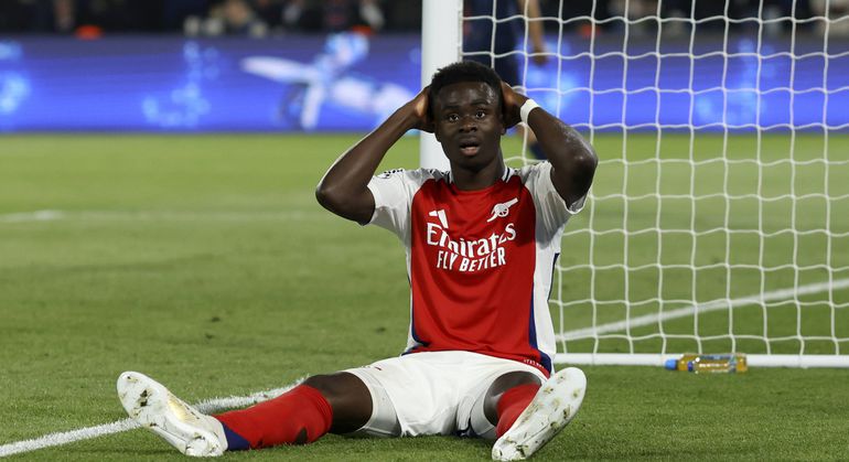 Arsenal's Bukayo Saka | Imago