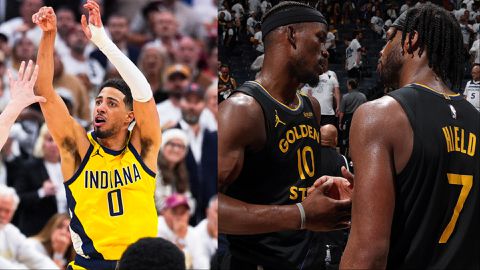 NBA Playoffs: Warriors beat Timberwolves, Pacers take 2-0 lead against Cavaliers