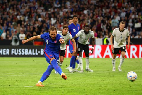 England snatches late draw in Germany thanks to Kane's 50th int'l goal