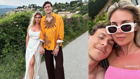 Lindelof goes wine tasting with hot wife to forget Manchester United's FA Cup loss