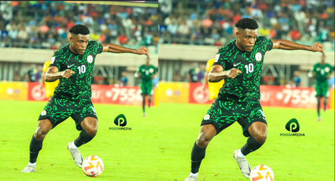 Nigeria vs South Africa: Fans hail Fisayo Dele Bashiru for his Super Eagles debut goal