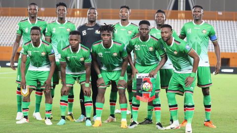 Harambee Stars' probable lineup against Burundi