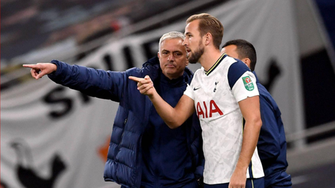 Mourinho aims dig at Tottenham as he hypes up England star for Euros