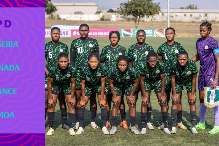 Nigeria's Flamingos Set to Face Canada, France, and Samoa at the 2025 FIFA U-17 Women's World Cup.