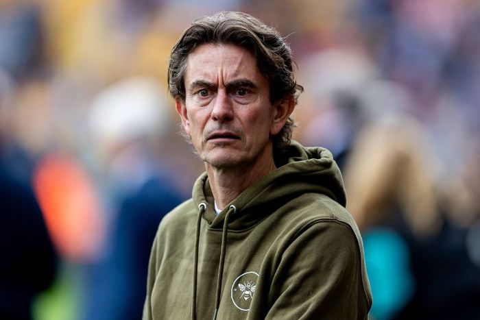 Thomas Frank. Ange Postecoglou. Tottenham Hotspur