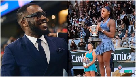Made my heart melt! - Super Eagles legend Jay Jay Okocha celebrates French Open champ Coco Gauff