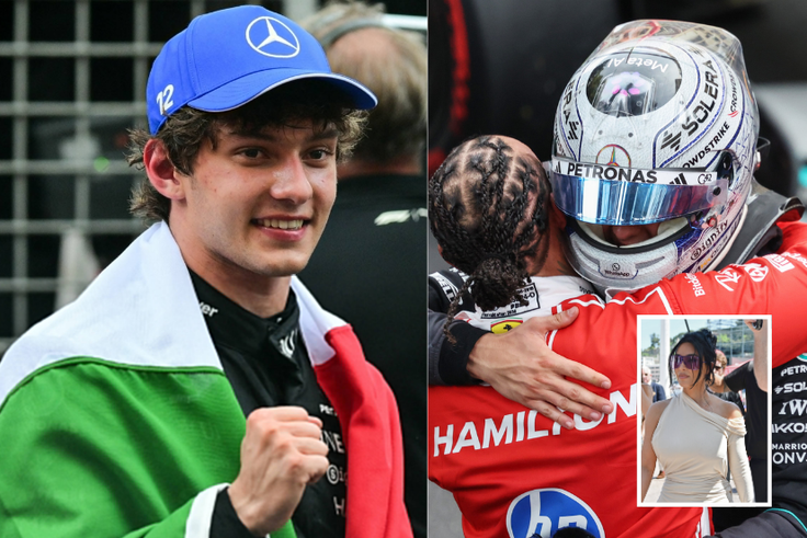 Kimi Antonelli wins 'chaotic' Monaco Grand Prix as Hamilton secures podium with Kim Kardashian’s support