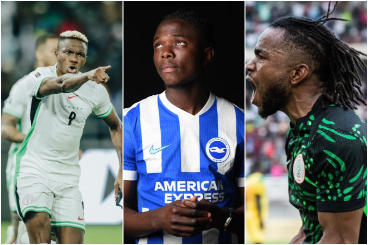 N39.2B DREAM: Super Eagles fans dream of unstoppable Osimhen, Lookman & Yohanna attack after Brighton move