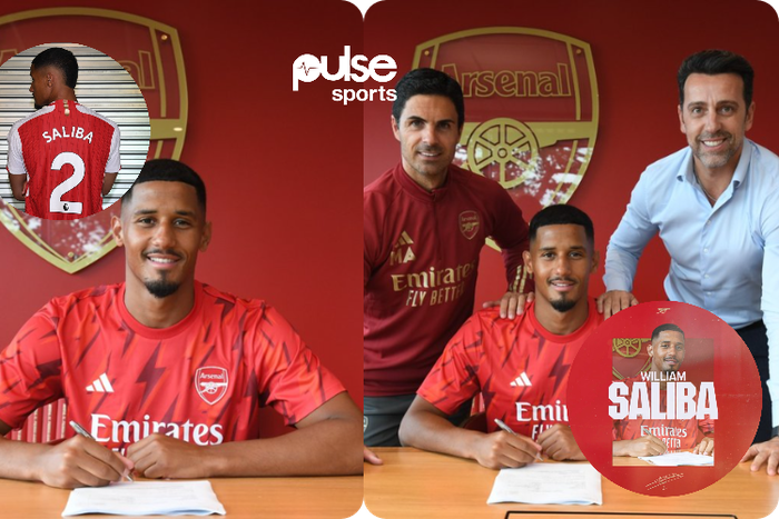 Saliba signs four years contract with Arsenal