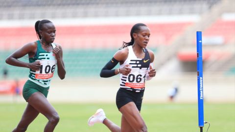Faith Kipyegon discusses prospects of doubling in Budapest after smoothly clinching 5,000m ticket