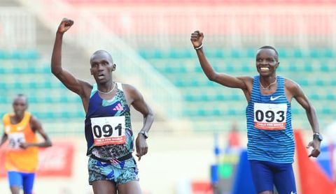 Kenyan Trials - Nicholas Kimeli wins the 10,000m men final and books his ticket to Budapest World Championships