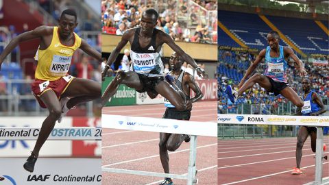 A pack of 11 men seeking hotly-contested steeplechase ticket to Budapest