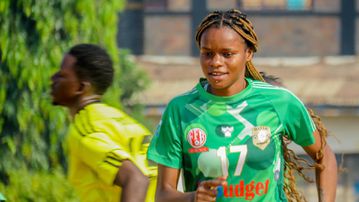 Harambee Starlets midfielder Corazone Aquino heightens Simba Queens exit rumous after ‘training’ with Burundian side