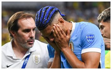 Barcelona star Araujo leaves field in tears after horrific injury against Brazil in Copa America