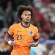 Joshua Zirkzee in action for the Netherlands || Image credit: Imago