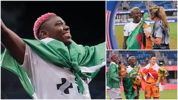 Oshoala and Kundananji: Nigerian and Zambian superstars given rousing Paris 2024 sendoff by NWSL club