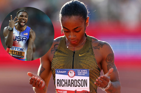 Sha'Carri Richardson and Noah Lyles are bookies favourites to win 100m gold at Paris Olympics