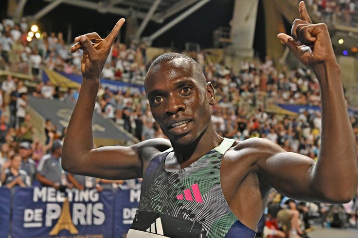 Emmanuel Wanyonyi sets new PB with second-placed finish in Paris Diamond League