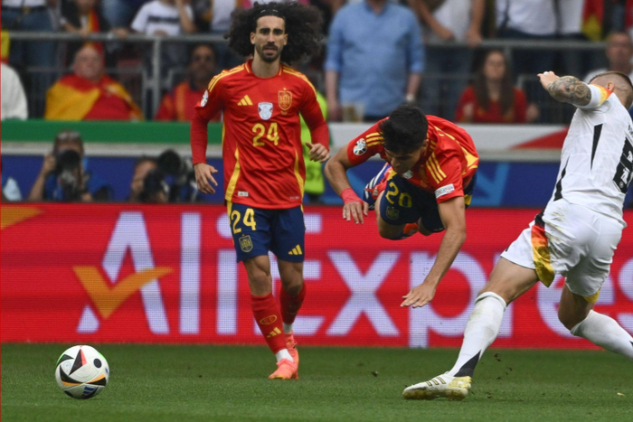 Toni Kroos injured Pedri in Spain vs Germany || Image credit: Imago