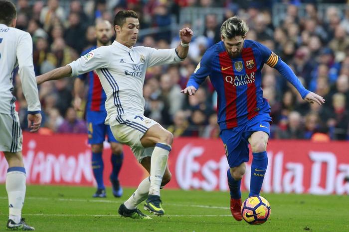 Lionel Messi and Cristiano Ronaldo