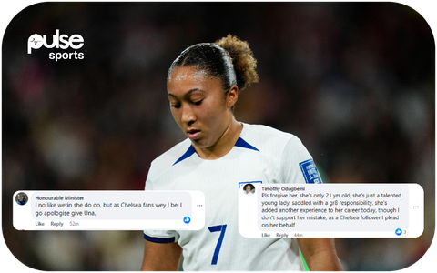 Lauren James: Chelsea fans beg Nigerians to forgive England star for stamping on Michelle Alozie