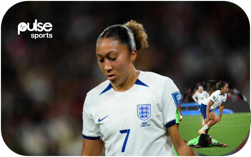 A step too far. Lauren James shown a red card in England's Women's World  Cup win over Nigeria