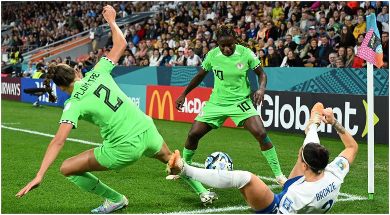 Ashleigh Plumptre has been one of Nigeria's standout performer at the FIFA Women's World Cup |Pulsesports.ng