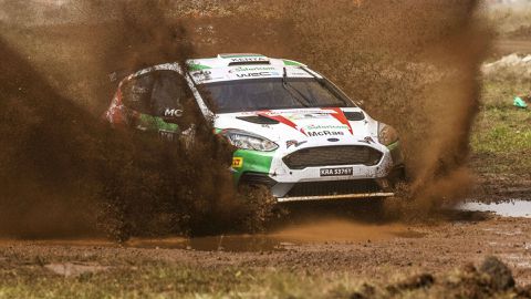 McRae Kimathi delighted with Eldoret Rally performance despite missing podium