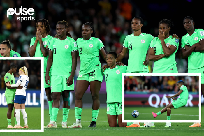 Asisat Oshoala did not get to take a penalty for the Super Falcons against England