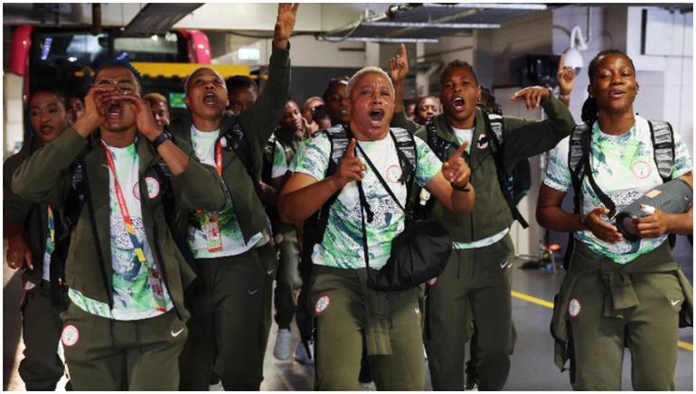 The passionate Super Falcons know Nigerians are behind them. (Photo Credit: FIFA/X)