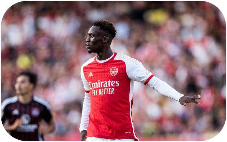 Arsenal says no to Monaco’s offer for Folarin Balogun - Photo Credit || Imago