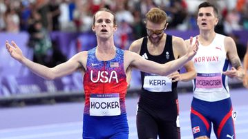 Cole Hocker on how rivalry between Josh Kerr and Jakob Ingebrigtsen played to his win