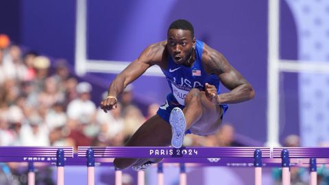 Paris 2024 Olympics: Grant Holloway beats defending champion Hansle Parchment to sail through to men's 110m Hurdles final