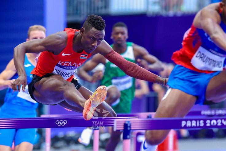 Paris 2024: Wiseman Were falters, CJ Allen stumbles as Rai Benjamin coasts into 400m hurdles final