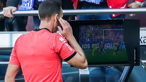 VAR officials assigned to UEFA Champion League qualifiers arrested over stolen sign