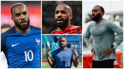 Spitting Image: Nigerian athlete who looks EXACTLY like former Arsenal striker Alexandre Lacazette spotted at Paris 2024