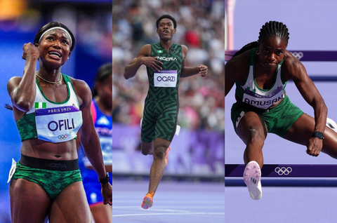 Paris 2024: Top 10 ranking of Nigeria's best-performing athletes at the ongoing Olympics